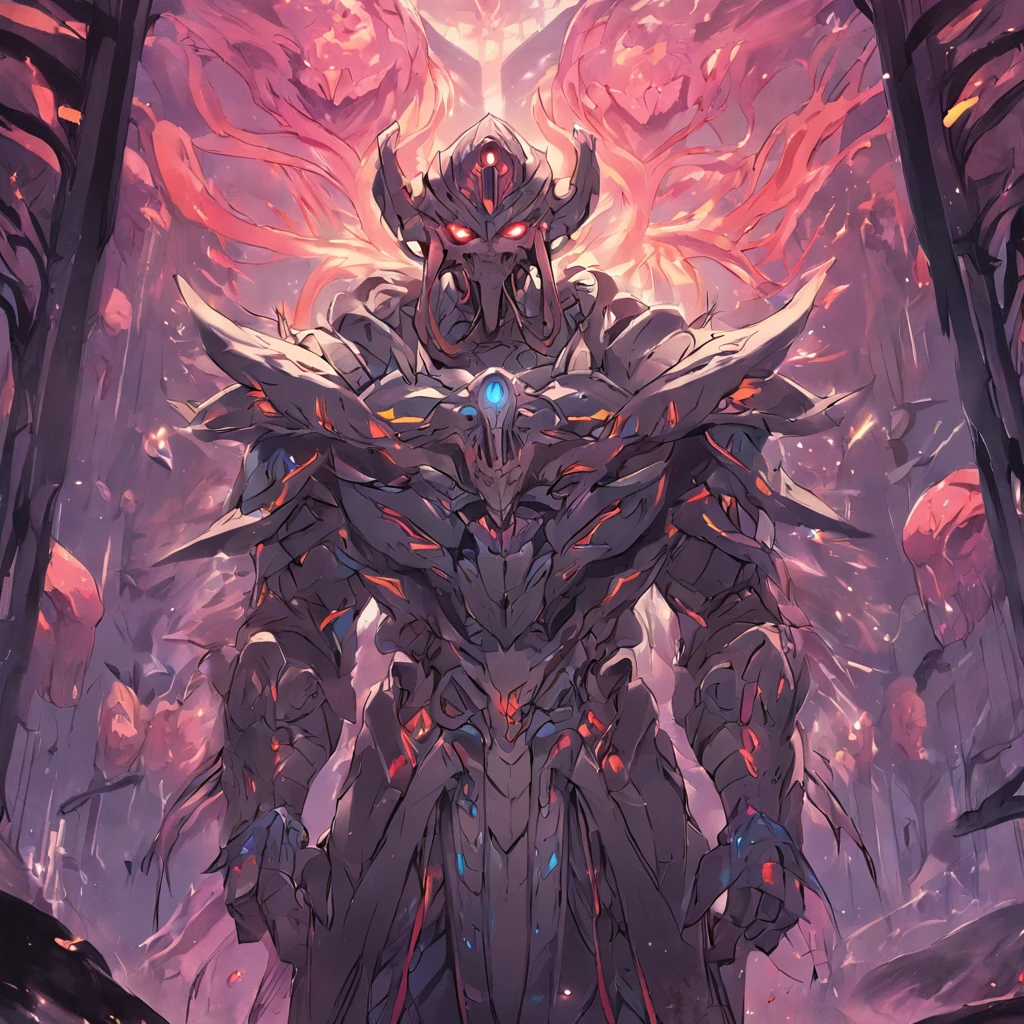 he-man character as if drawn by hr giger