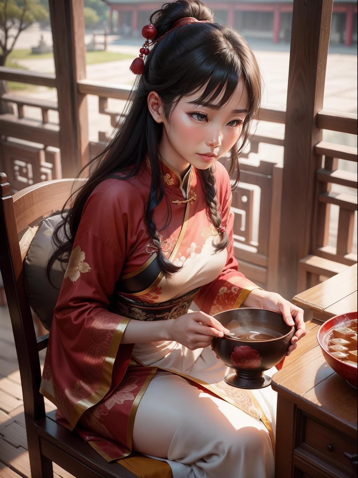woman, China, ancient, traditional