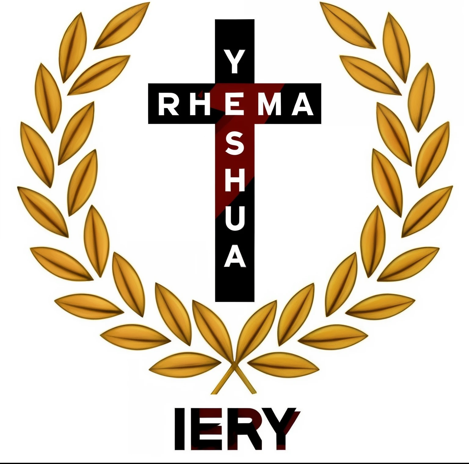 um close up de uma cruz com uma coroa de louros ao seu redor, Valerie Vegera, Jerma, Jerma985, Jerma 9 8 5, ( ( ( Yoh Yoshinari ) ) ), e, Machima Fundido, Hermeu deve, inspirado em Josef Sima, Yoshifumi Ushima