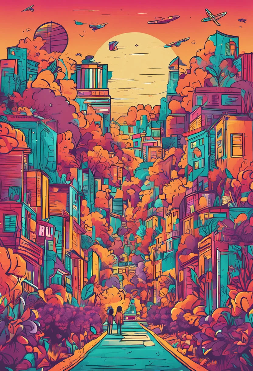 Teacher's Day poster，Bright and warm colors
