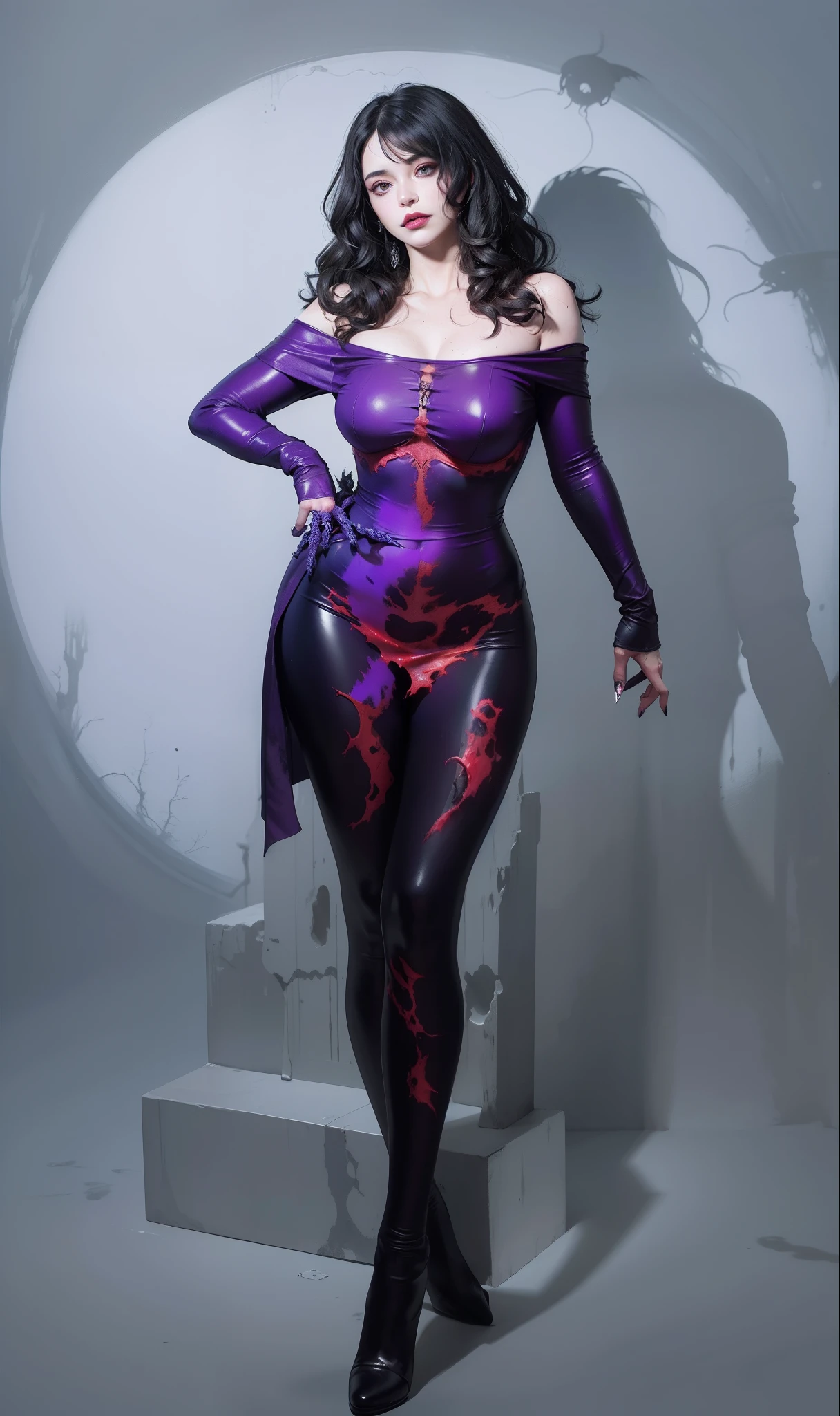 Fine matte paint,Skeleton Dark Angel, Haunted castle with large wings, Fill the drawing table with a knife,terroral,uncanny,horrid,secret terror,tentaculata,grape trees,The eye,uncanny valley effect teeth,all fours,Critters,Blood Moon,super high image quality,Sexy beauty,The picture quality is clear