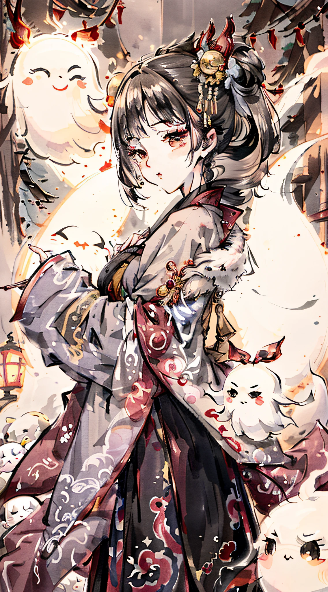 Chinese Ghost Festival,Middle Metaverse,The mysterious aura of ghosts