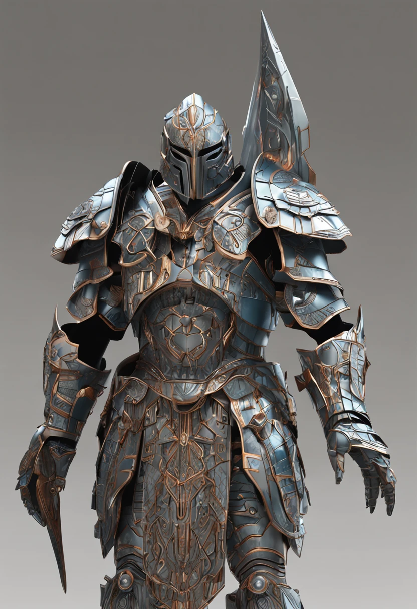 fantasy warrior, (((constructivism art))) armor design, intricate design, photorealistic, 8k ultra graphics