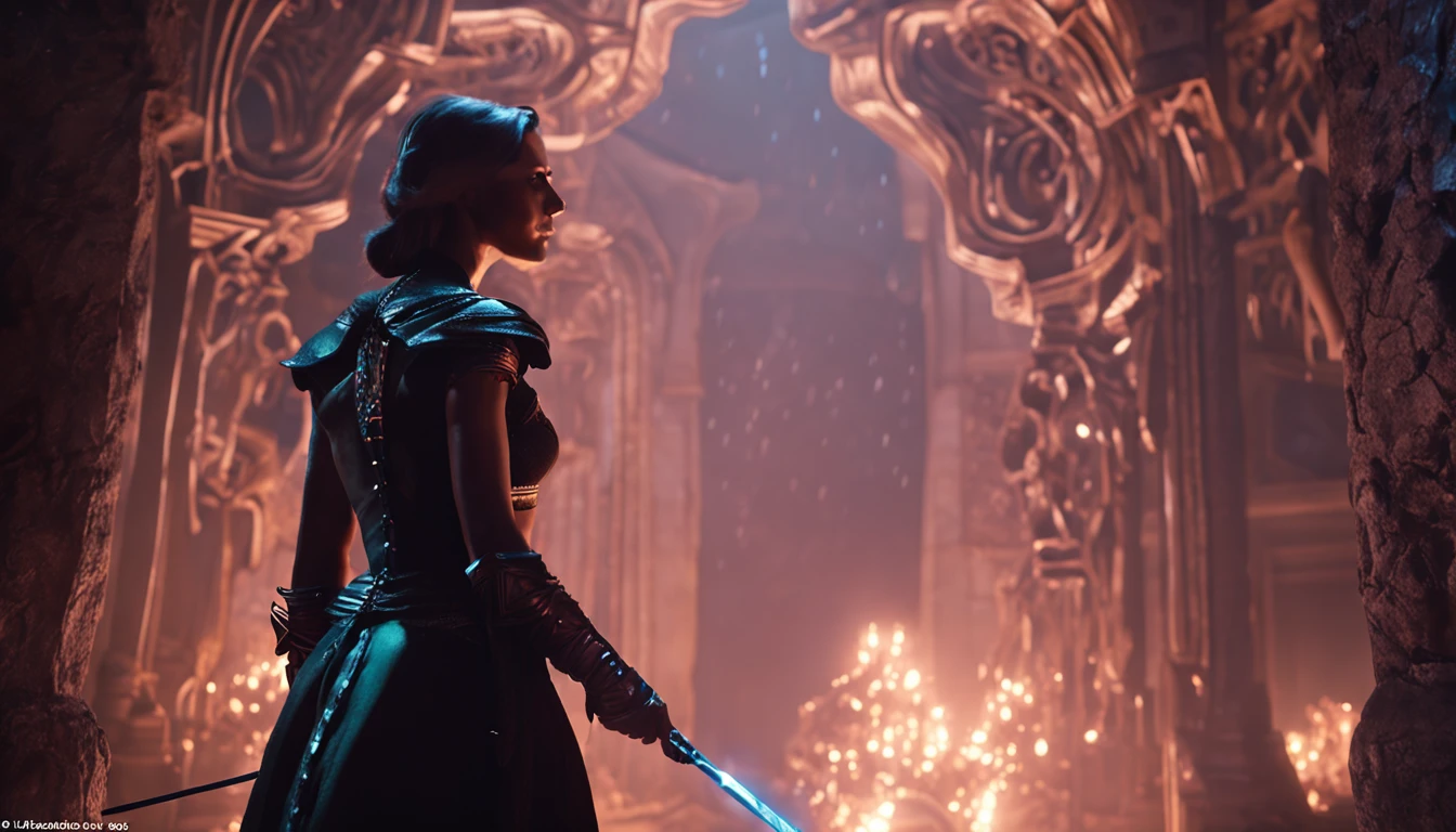 Best quality, Masterpiece, dream land, fantasy movie screen caps, cinamatic lighting, mysterious world realistic:1.4), surrealism, Dream-like, fusion art, Shadowdancer, shadow magic, darkness control, stealth, shadowstep, umbral spells, hidden blade, no human,
