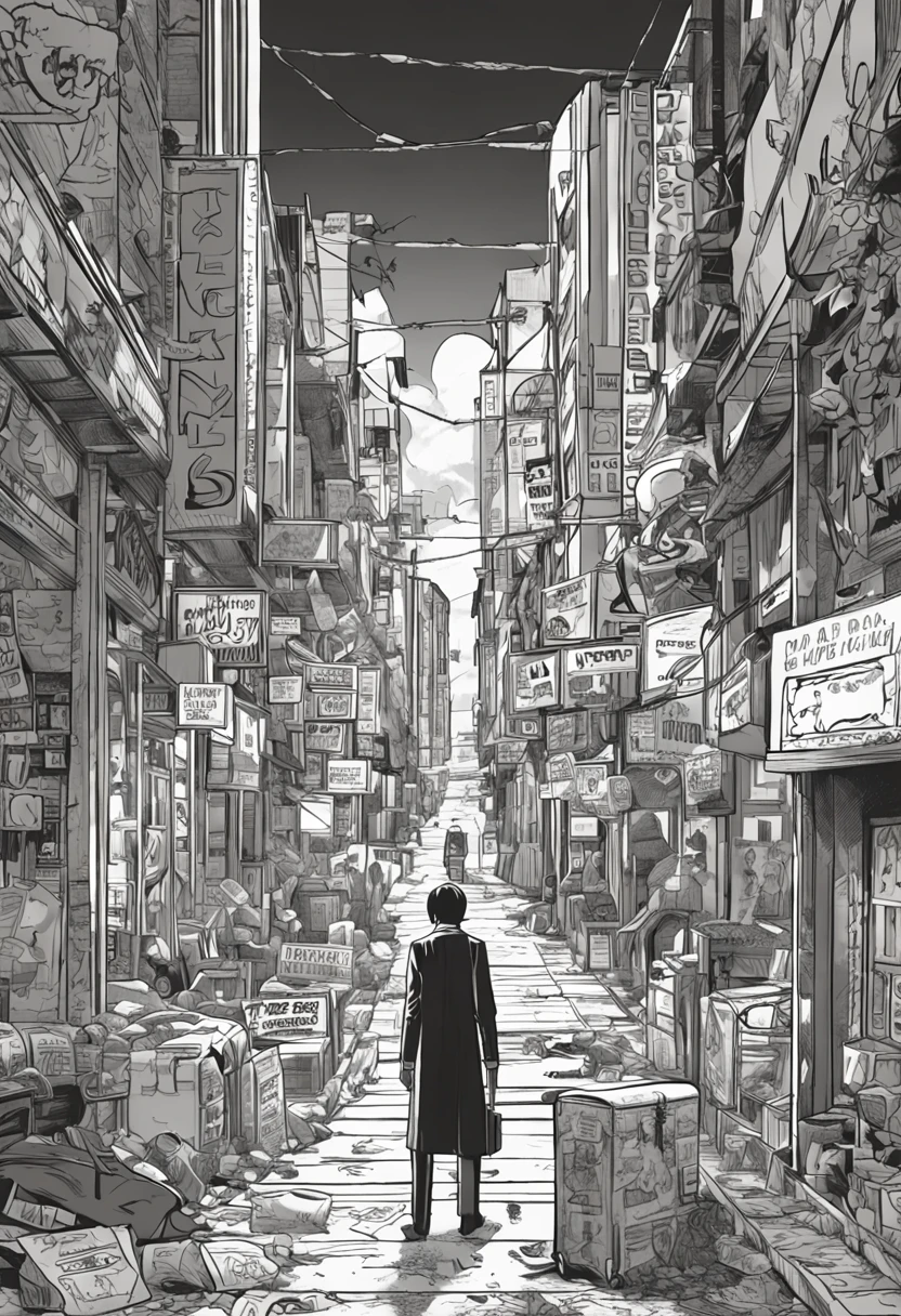 Goro Akechi,Comics black and white,Deacon service,Luggage