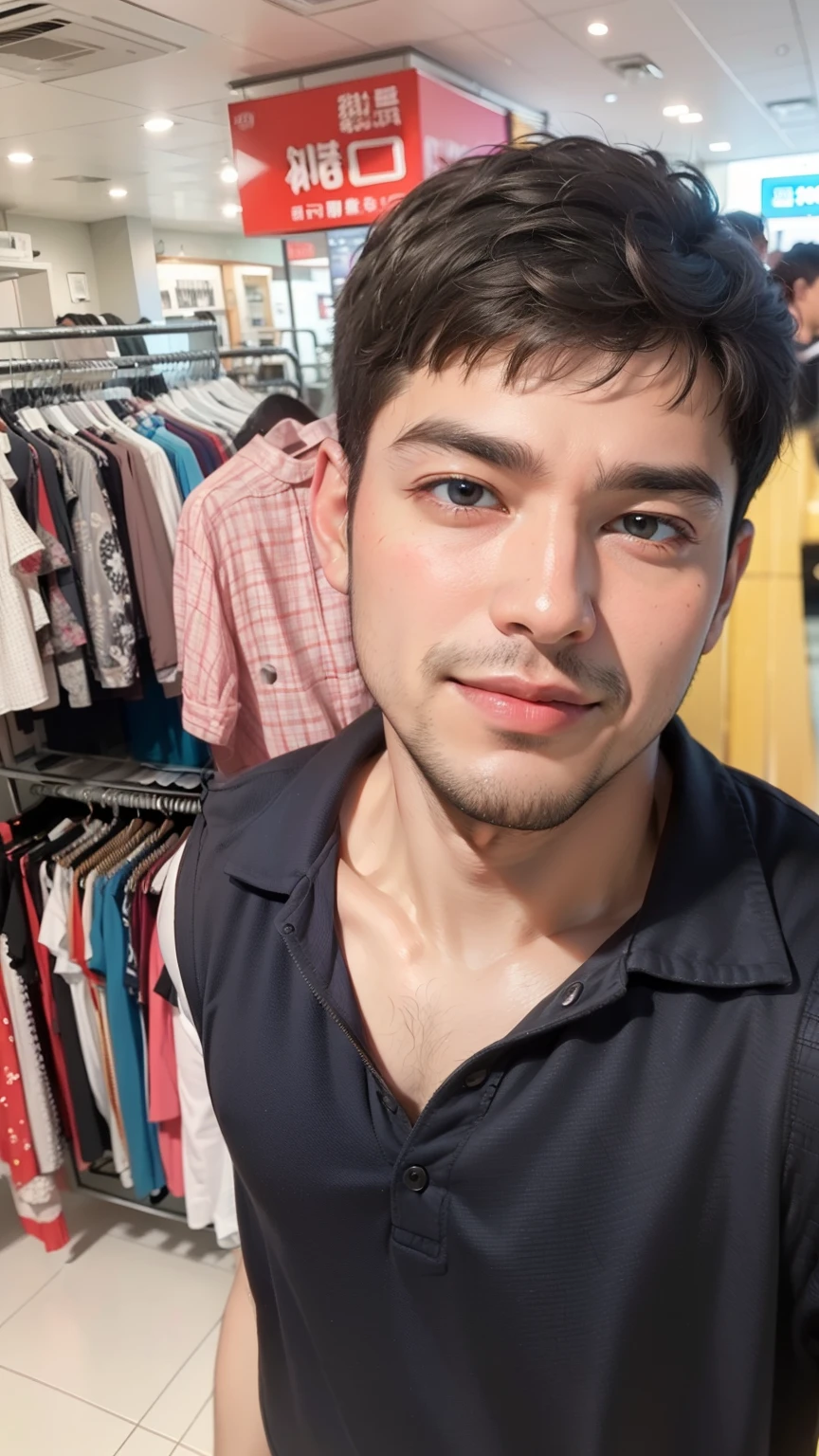 ((Men only)), (head shot), (frontal face), (Handsome muscular man in his 30s in tanktop), chris redfield, Mischievous smile, (detaile: 1 in 1), Natural muscles, HIG quality, beautidful eyes, (Detailed face and eyes), (Face、: 1 / 2), Noise, Real Photographics、... ...................................................................................................PSD, Sharp Focus, High resolution 8K, realisitic & Professional Photography, 8K UHD, Soft lighting, High quality, Film grain, FujifilmXT3