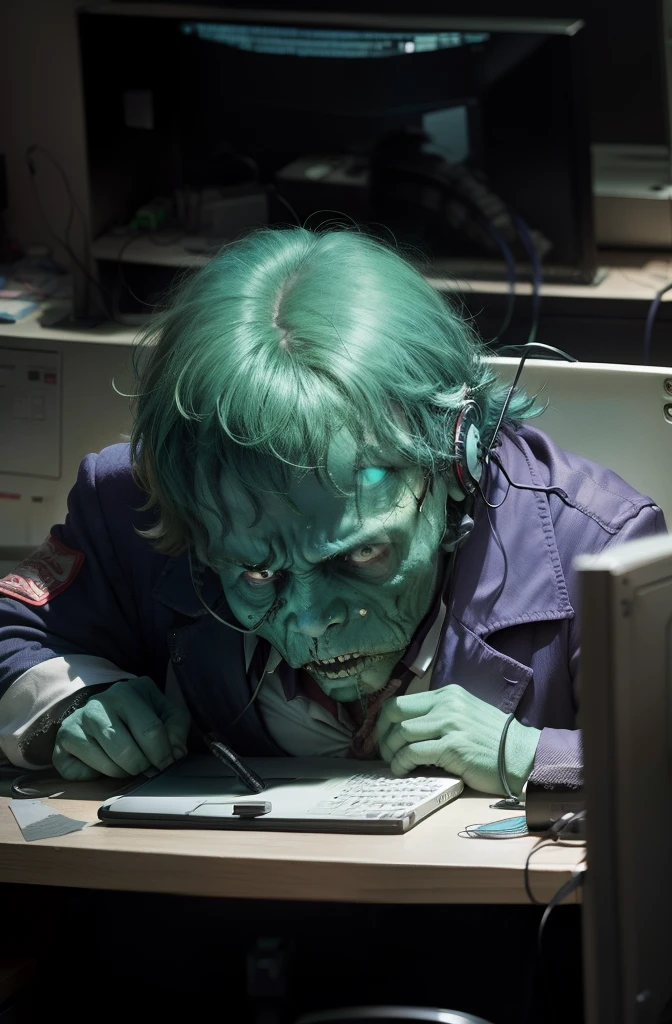 Technical Support Office, in which all employees are monsters, despondency