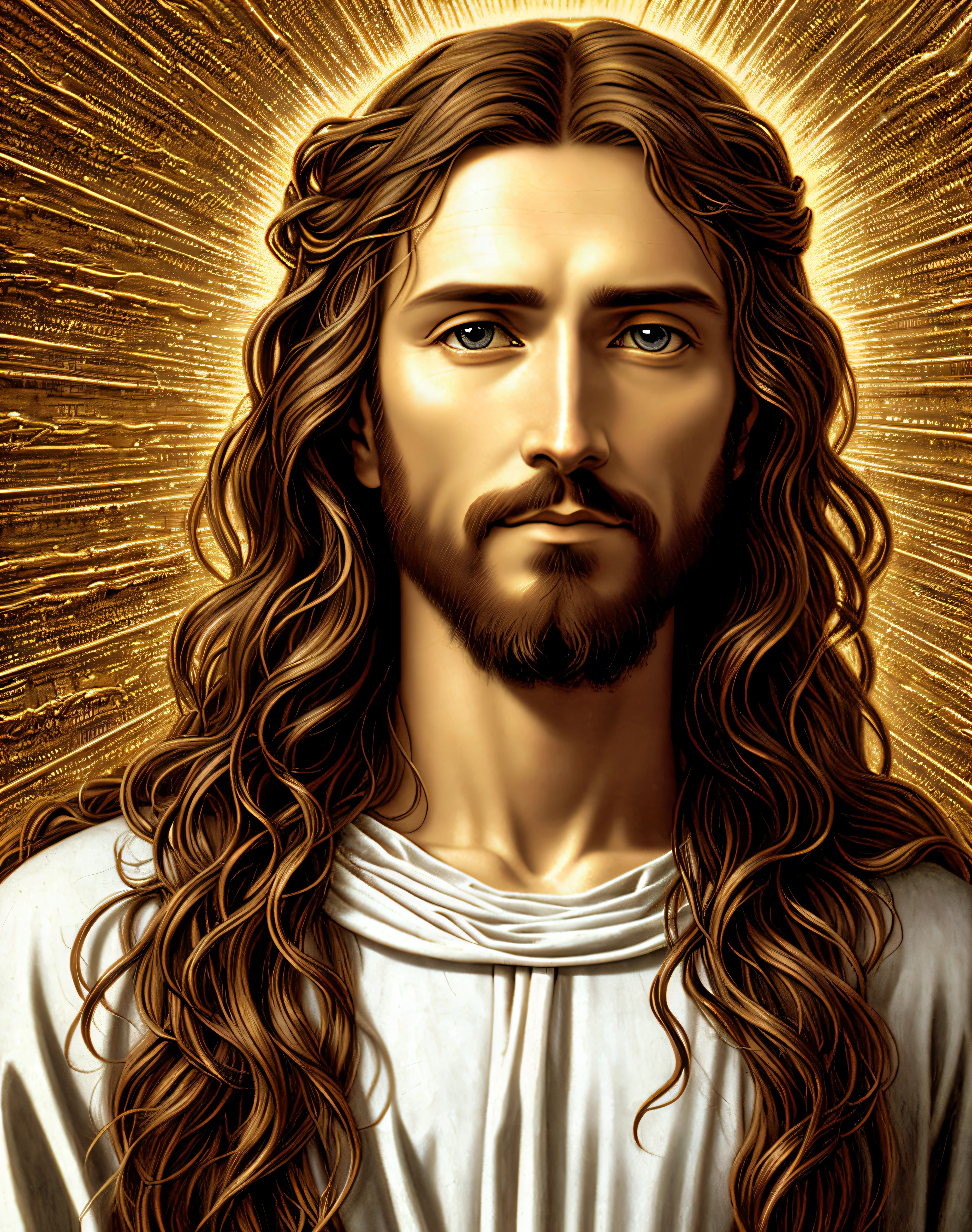 (Jesus:1.1), Biblical art, hyper-detailed