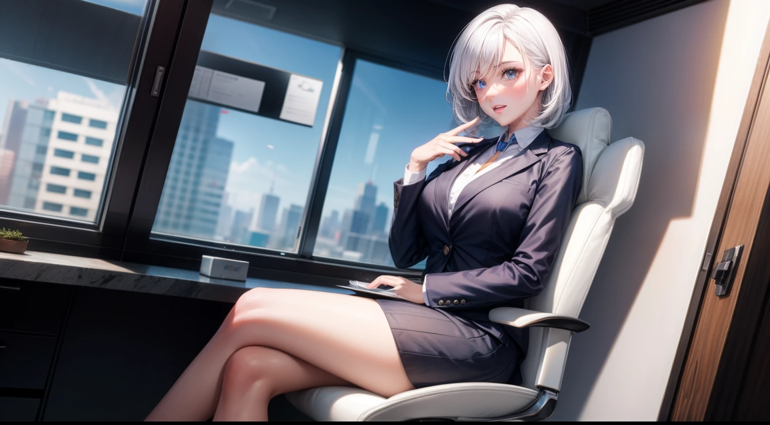/A 175 white-collar female executive