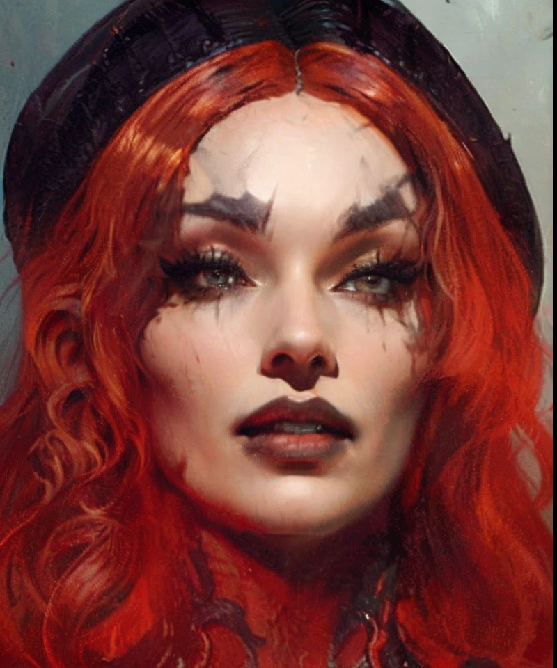 Lilith's descent with her black wings, face sharp as from a photo of high resolution (detailed face), full body, (whole body), with an aura of fire. Exclusive style of D14bl0, extremely detailed and high quality, 8k, cinematic, no serration, strokes and a famous artist, no blurred image, very well done strokes, no deformation in the eyes, mouth and nose, all drawn perfectly, leonardo da vinci style.