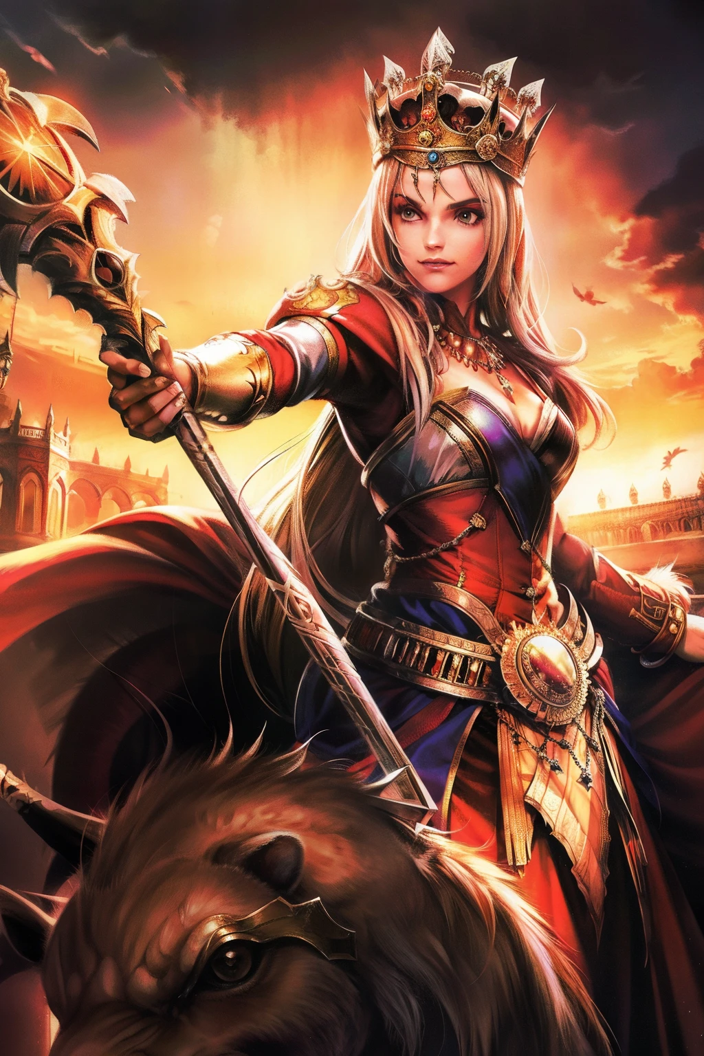 queen,Fighting,