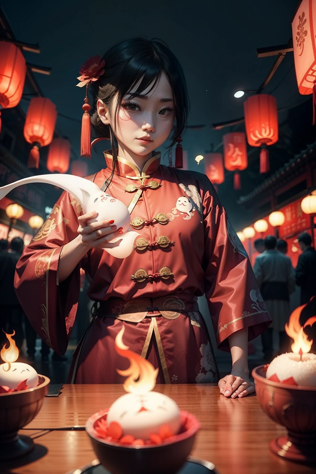 Chinese Ghost Festival,Middle Metaverse,ghost,hell