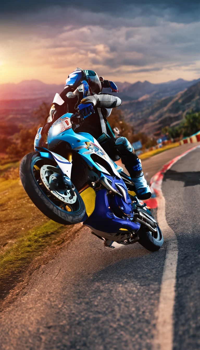 Moto racing
