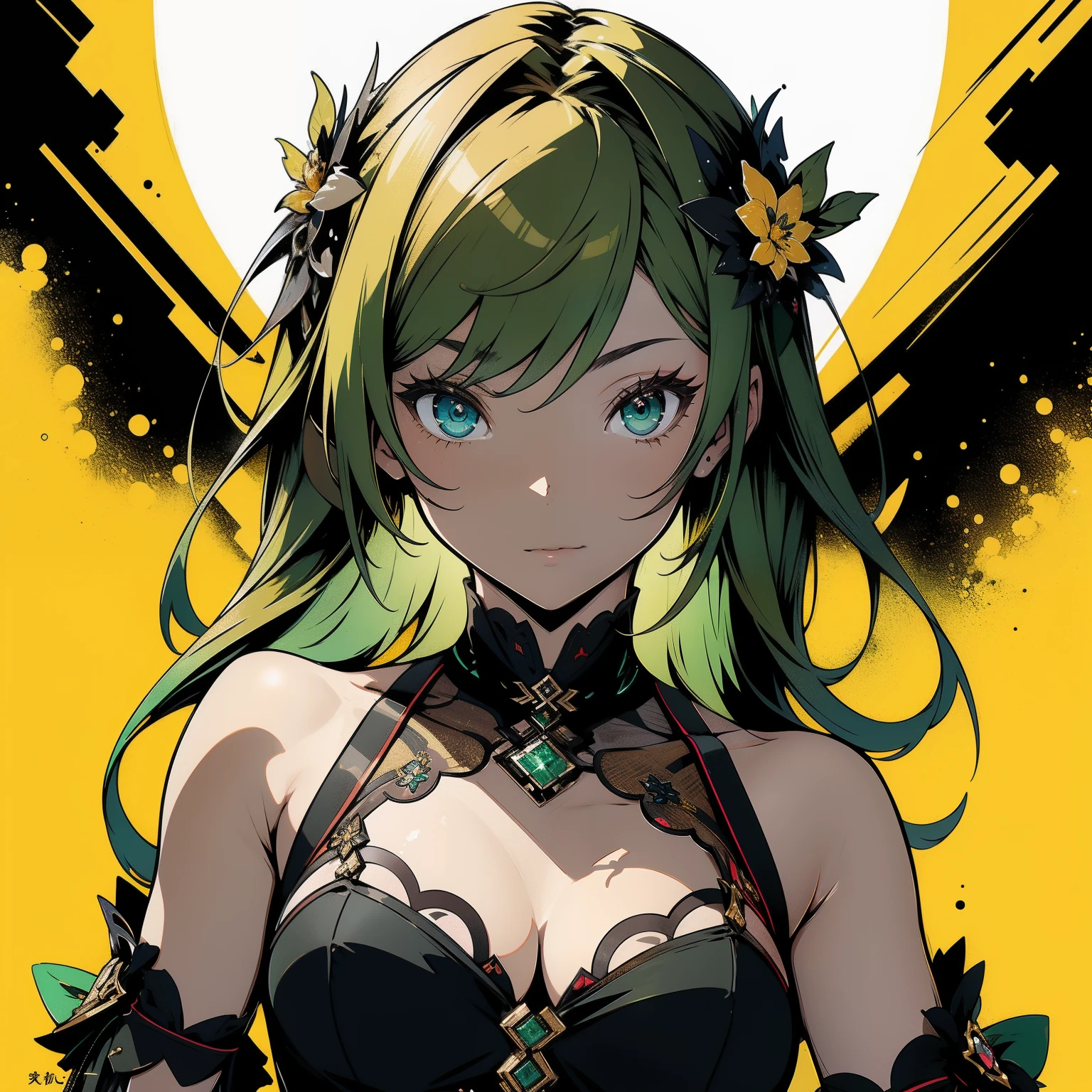 (masterpiece, best quality), beautiful girl, sucrosedef
sucrosernd, sucrose, "genshin impact", (detailed beautiful eyes) medium body shot, green hair, highly detailed ocre eyes