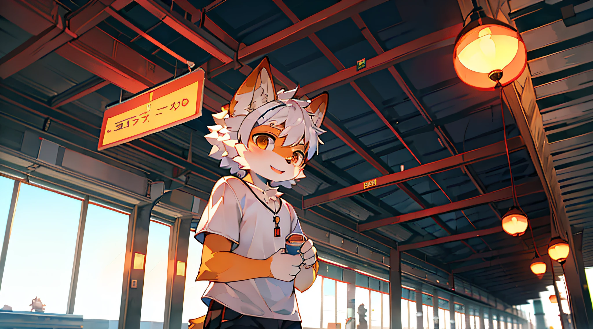 furry,fur,body fur,train station,solo,short sleeves,horizon,white shirt,((character focus)), white hair, orange fur,BREAK,aoeu,aoeu,aoeu,aoeu,aoeu,aoeu,aoeu,aoeu,aoeu,aoeu,aoeu,aoeu,aoeu,aoeu,aoeu,aoeu,aoeu,aoeu,aoeu,aoeu,aoeu,aoeu,aoeu,aoeu,aoeu