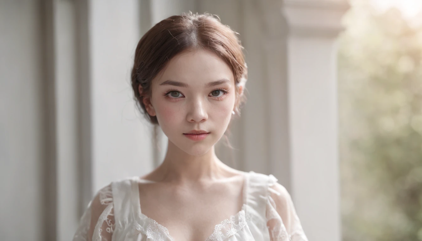 (8k, RAW photo, best quality, masterpiece:1.2), ultra detailed, ultra high res, high detail RAW color photo, professional photograph, an extremely delicate and beautiful, Amazing, finely detail, extremely detailed beautiful girl, extremely detailed face, extremely detailed eyes, extremely detailed skin, extremely detailed fingers, extremely detailed nose, extremely detailed mouth, perfect anatomy,Photo of Pretty Japanese woman, 1girl, ((medium-short brown hair)),(indoor),30 years old,((cowboy shot)),night,dress,standing