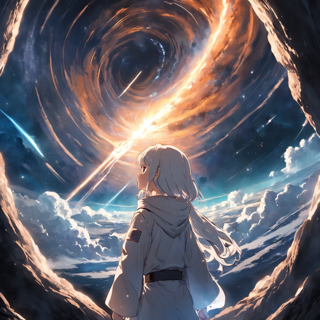 Interstellar Pioneering，heavenly body，Toasted marshmallows，mito，grotto，portrait。