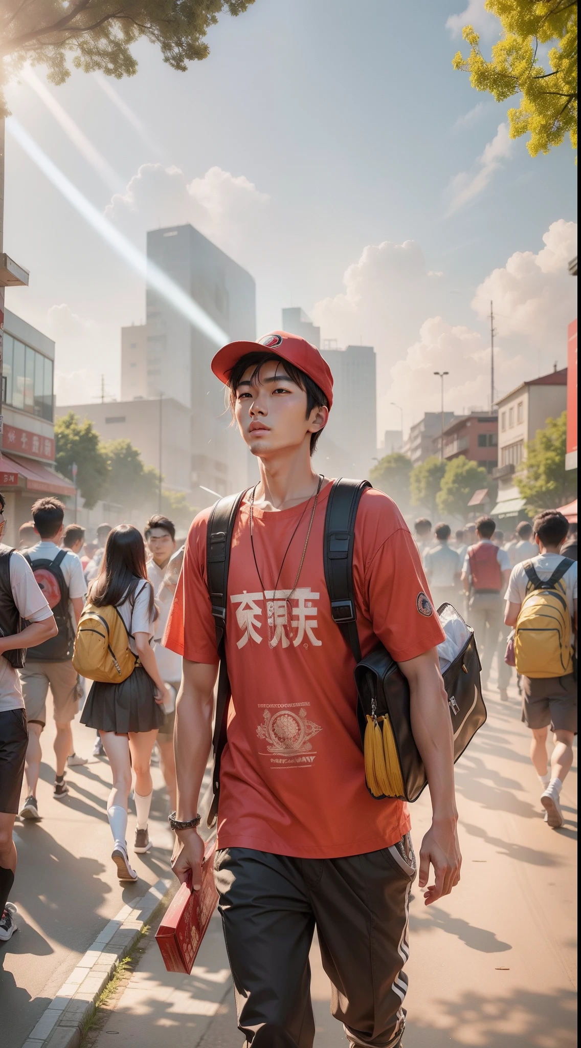 the face,asian male,Young men,Handsome face