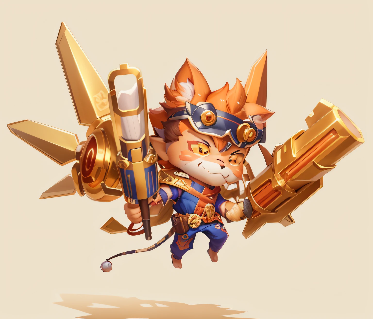 Close up of a man holding a baseball bat on white background, Son Goku, Wukong, Monkey king, character art of maple story, onmyoji, Onmyoji detailed art, onmyoji portrait, zhongli from genshin impact, bian lian, G Liulian art style, inspired by Park Hua, heise jinyao
