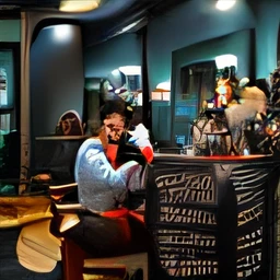 barber Work scene barber