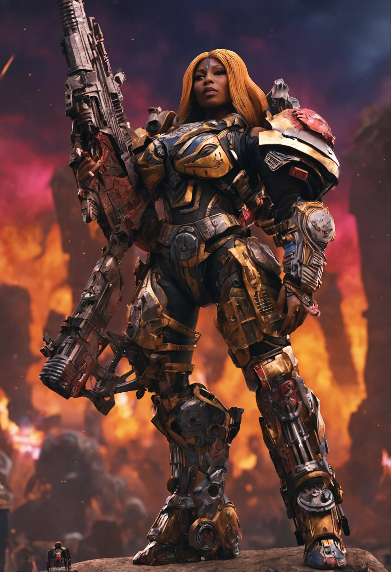 nicki minaj in warhammer40k