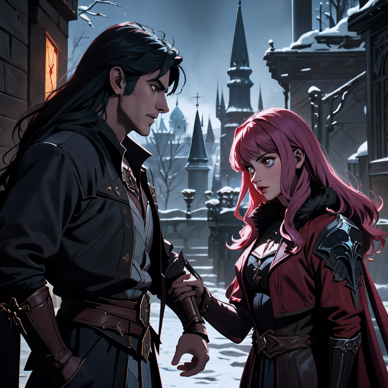 Castlevania Lord of the Shadows hyper réaliste super détaillé great Legendary War of demons and Devil cinématiques scènes film Epic Legendary