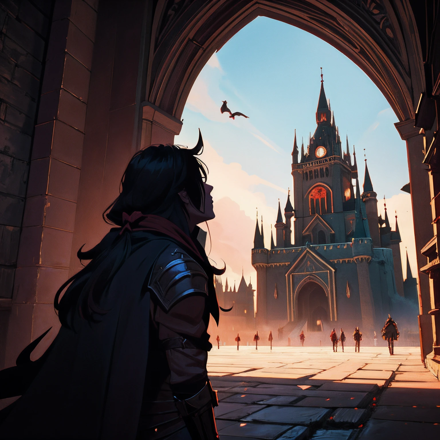 Castlevania Lord of the Shadows hyper réaliste super détaillé  great Legendary War of demons and Devil cinématiques scènes film Epic Legendary