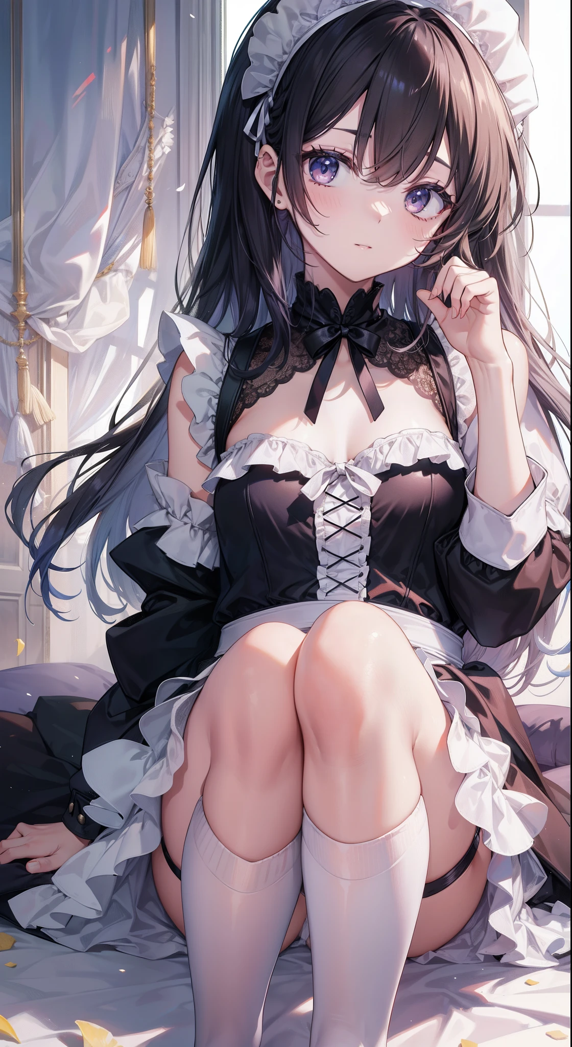 Sync with background skin Fill it the same color as your hair Strands of hair