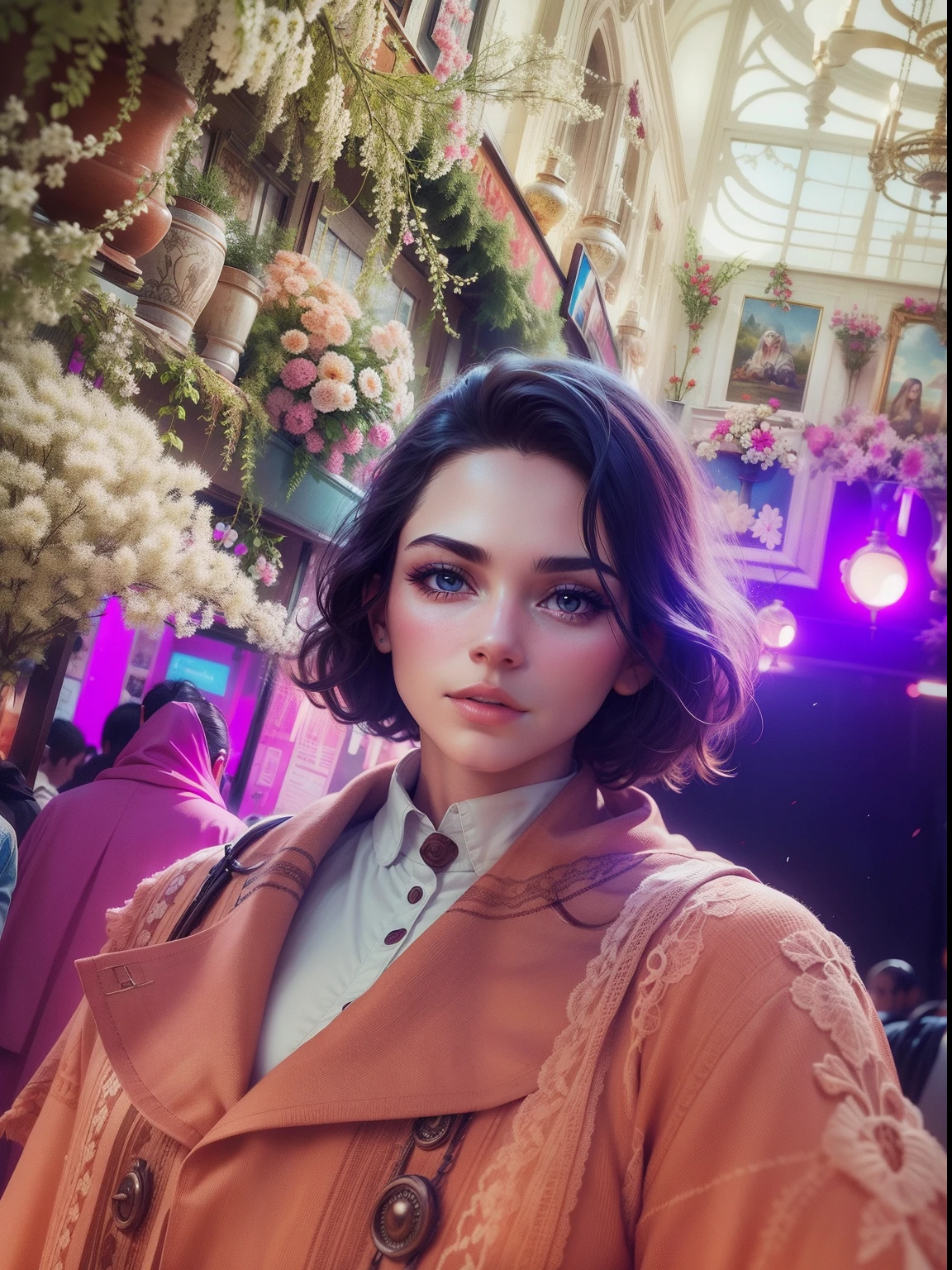 Make realistic beautiful image