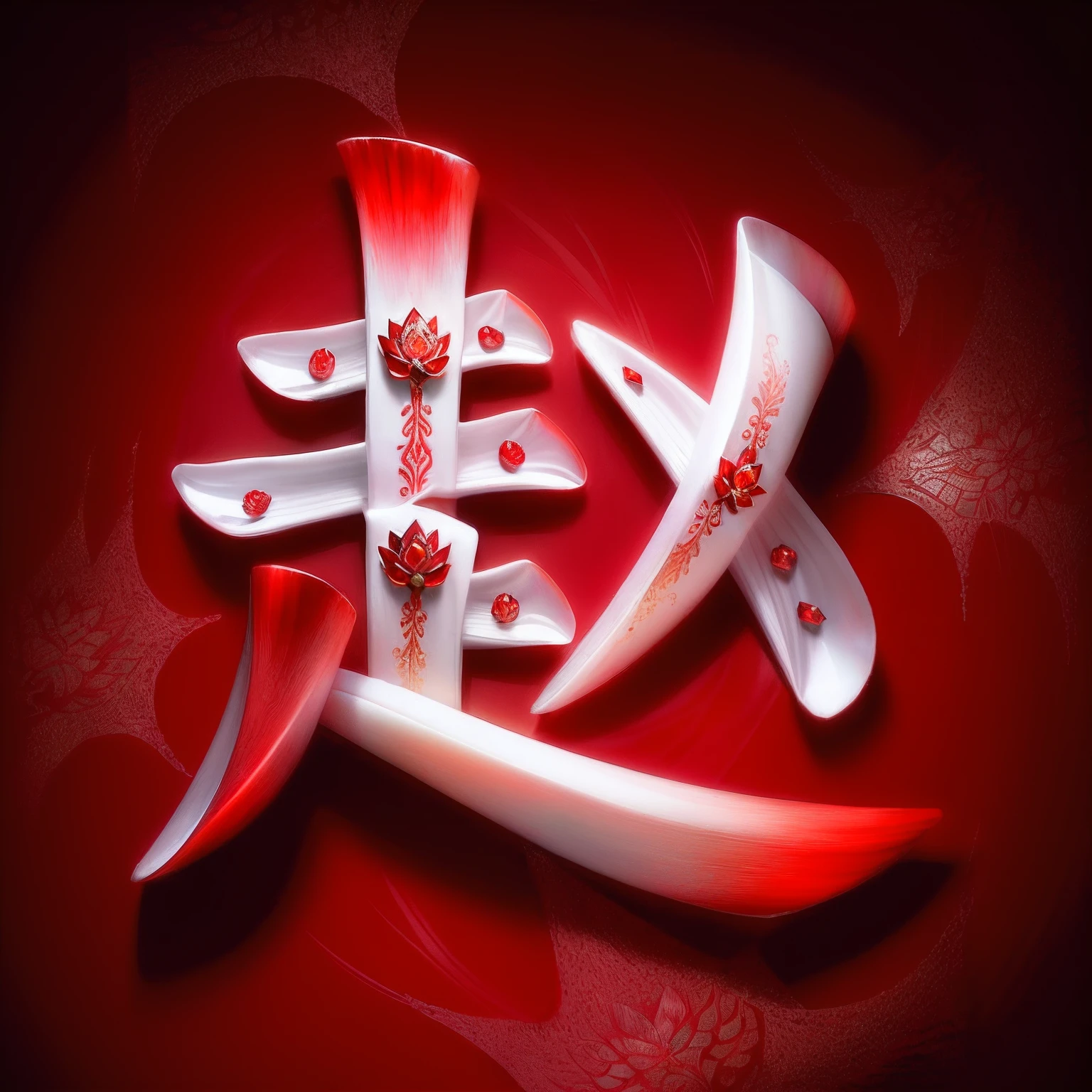 Red lotus appendice,Water pearl gemstone embellishment