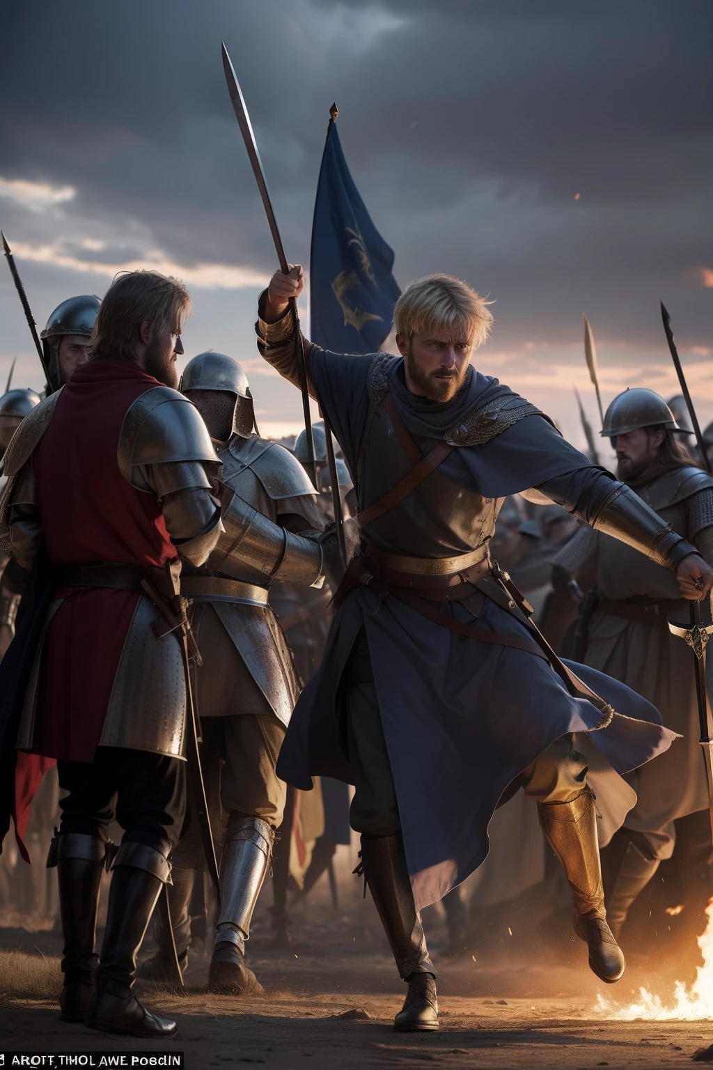 Violence and War: King Arthur's reign was marked by constant battles and warfare. His success in unifying Britain was achieved through violence and military conquest