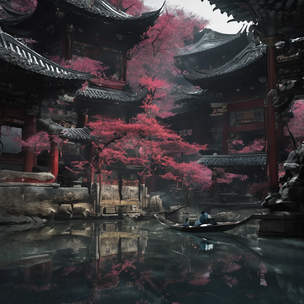 Best quality, Masterpiece, 超高分辨率, (photograph realistic:1.4), surrealism, Dream-like,fusionart, Shadowdancer, shadow magic, darkness control, stealth, shadowstep, umbral spells, hidden blade, Samurai vampire, human