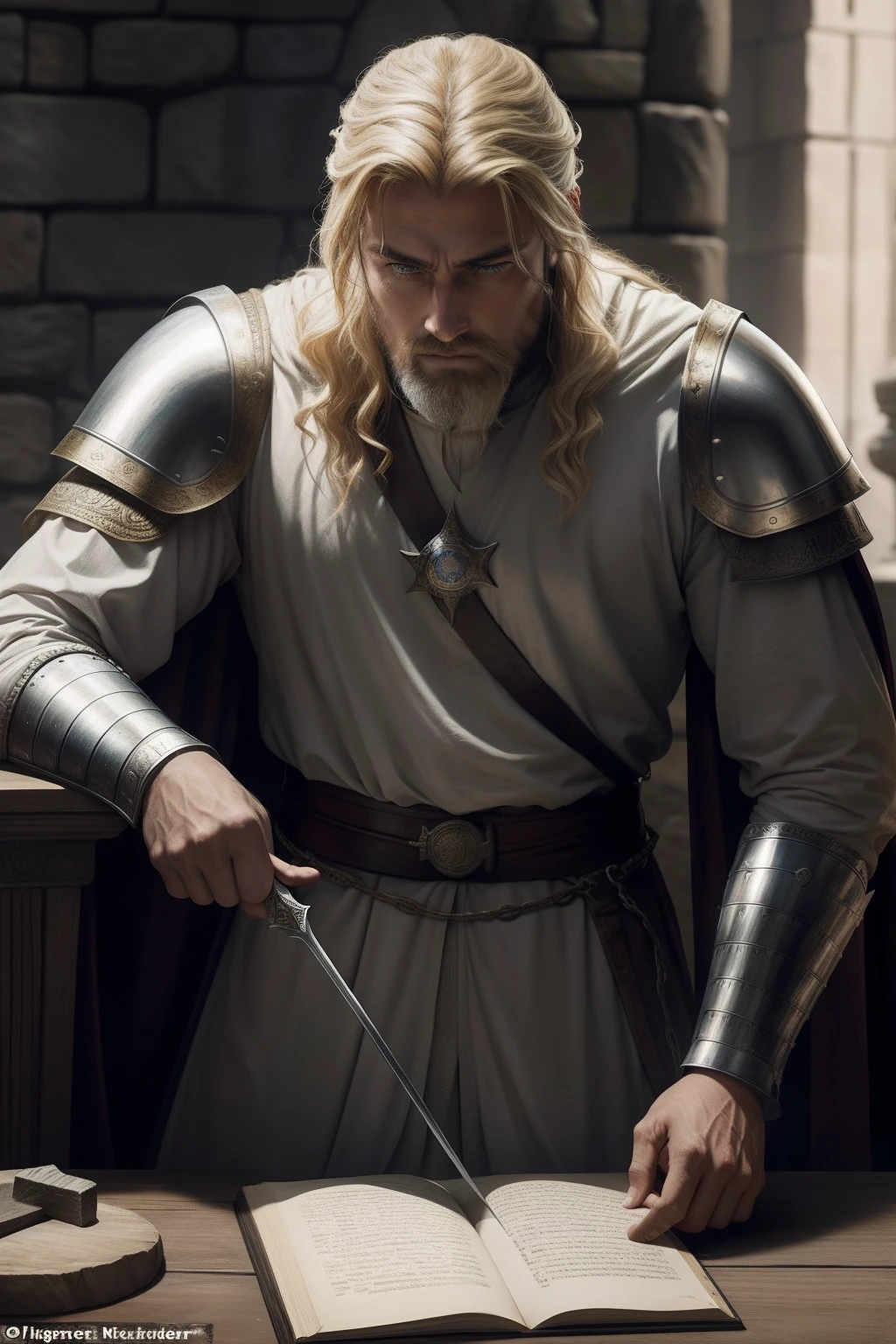 Imperfect Ruler: King Arthur's legendary status couldn't prevent his challenges in decision-making and knightly authority. These struggles caused conflicts within his realm, ultimately leading to its downfall.