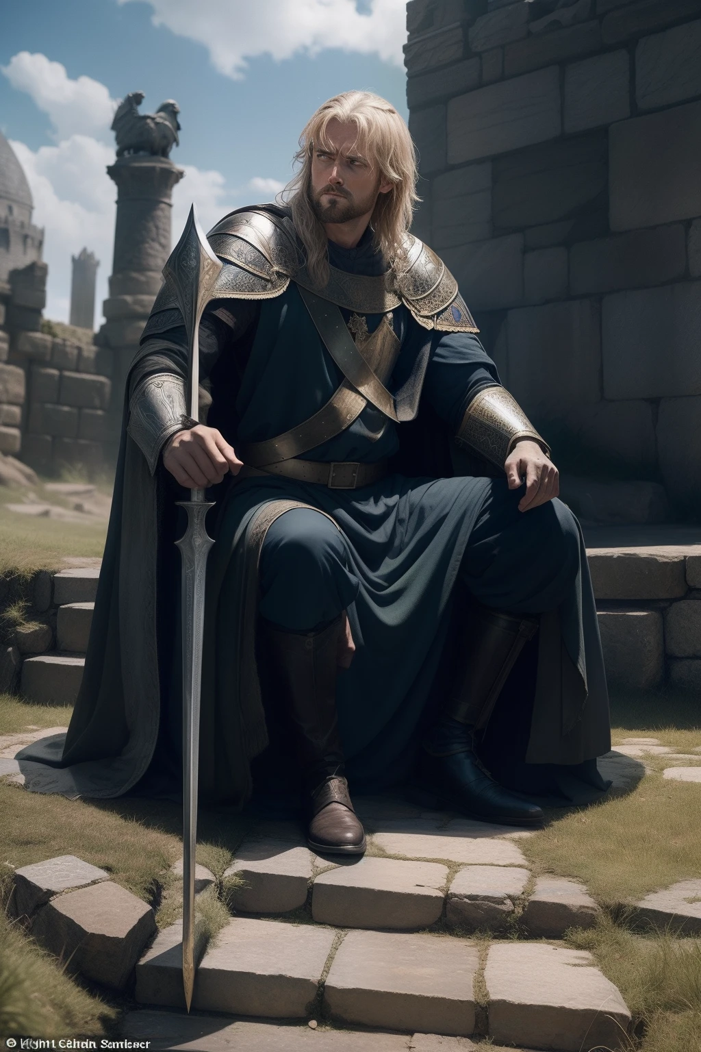 Imperfect Ruler: King Arthur's legendary status couldn't prevent his challenges in decision-making and knightly authority. These struggles caused conflicts within his realm, ultimately leading to its downfall.
