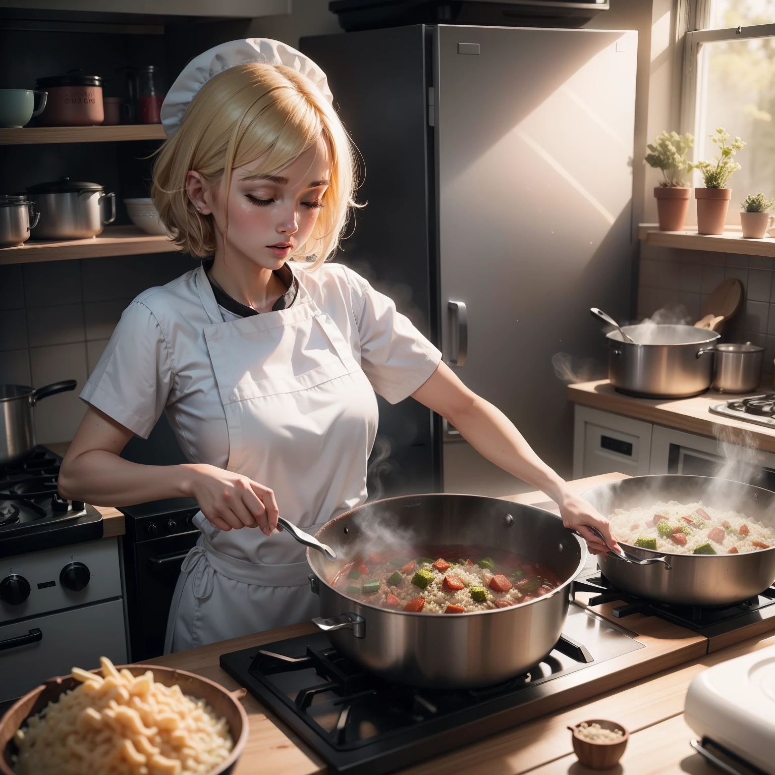 Cooking Maggie