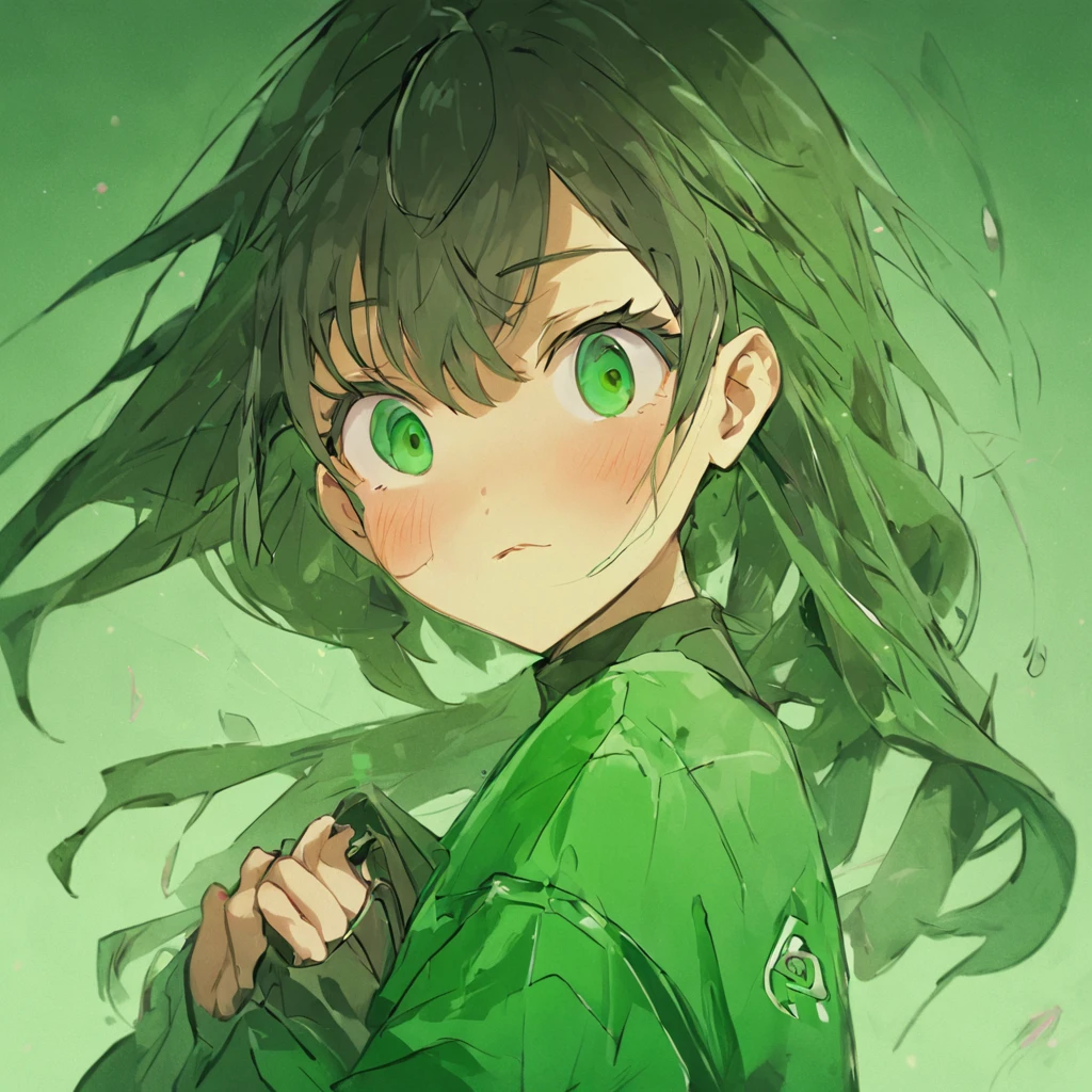 (White background:1.4),(Image of a girl with her hands on her face,Long brown hair, Green baseball uniform，Cartoon elements)，(Chinese illustration:1.3，paper art:1.3, Quilted paper art:1.2),( reasonable design, Clear lines, High sharpness,Best quality, Very detailed, Masterpiece, movie light effect, 4K )