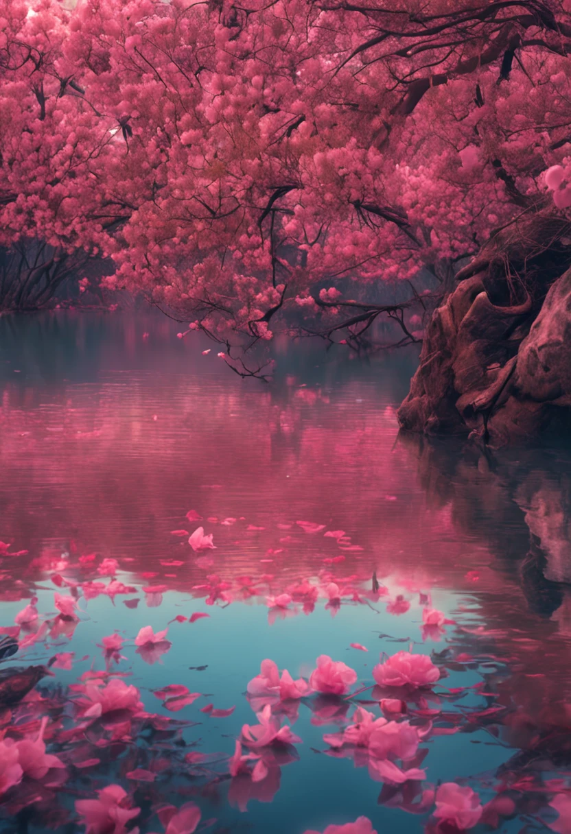 The water of Peach Blossom Lake is thousands of feet deep，It's not as good as Wang Lun to send me love