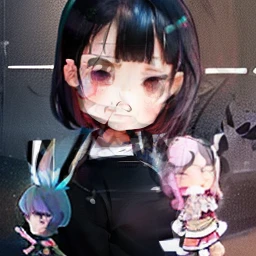 Turn this image to chibi art style, make it similiar to the original picture
