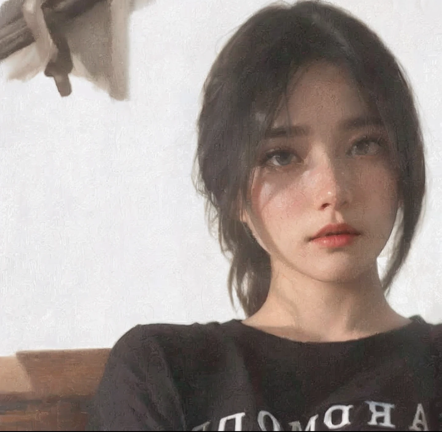 Hyperrealist portrait of female by david hockney and alphonse mucha,fantasy art, photo realistic, dynamic lighting, artstation, poster, volumetric lighting, very detailed faces, 4 k, award winning,, 1girl, in the dark, deep shadow, low key,cowboy shot,(official clothing:1.4) ,long hair,white hair,