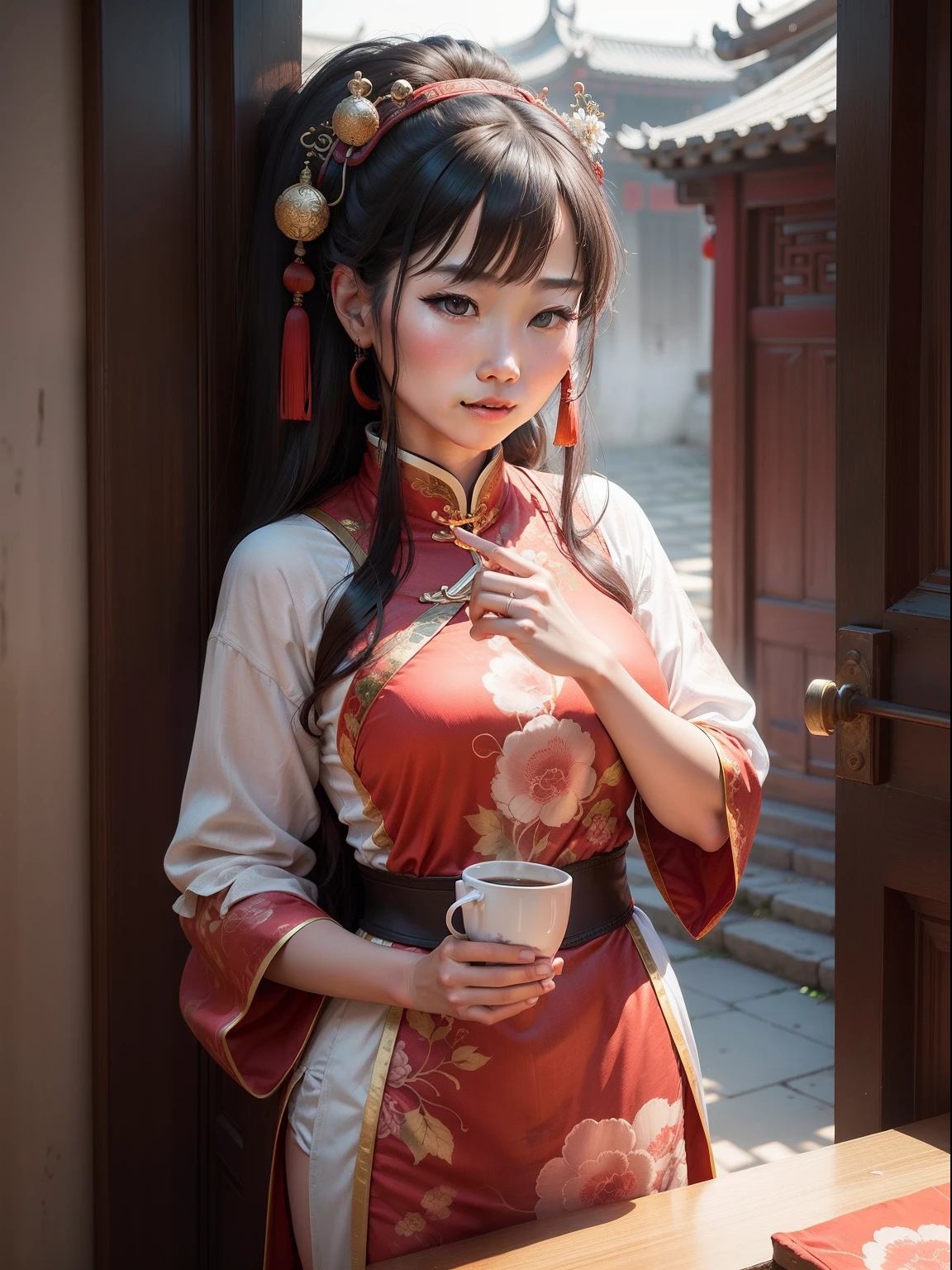 woman, China, ancient, traditional