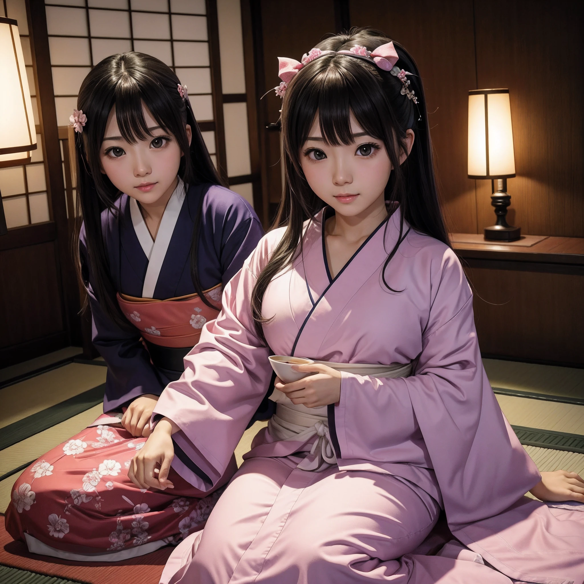 Tenkai Yuki like、The ultra -The high-definition、realisitic、Raw photo、Beautie、kawaii、ryokan、a 1 girl