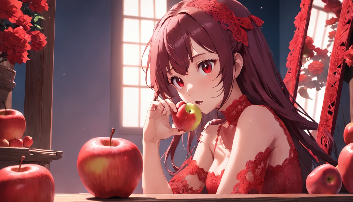 Woman Fusion Red Apple,Apple Red Skin,Softness,Hentai,Ecchi,Temptation,Lust,SDM,BDS,Sadism,Tenderness,Body Fusion Red Apple,Red Apple Liquor,Bikini,Eroticism,Red Apple Pendant,Apple Jelly,Senxual,Full Body