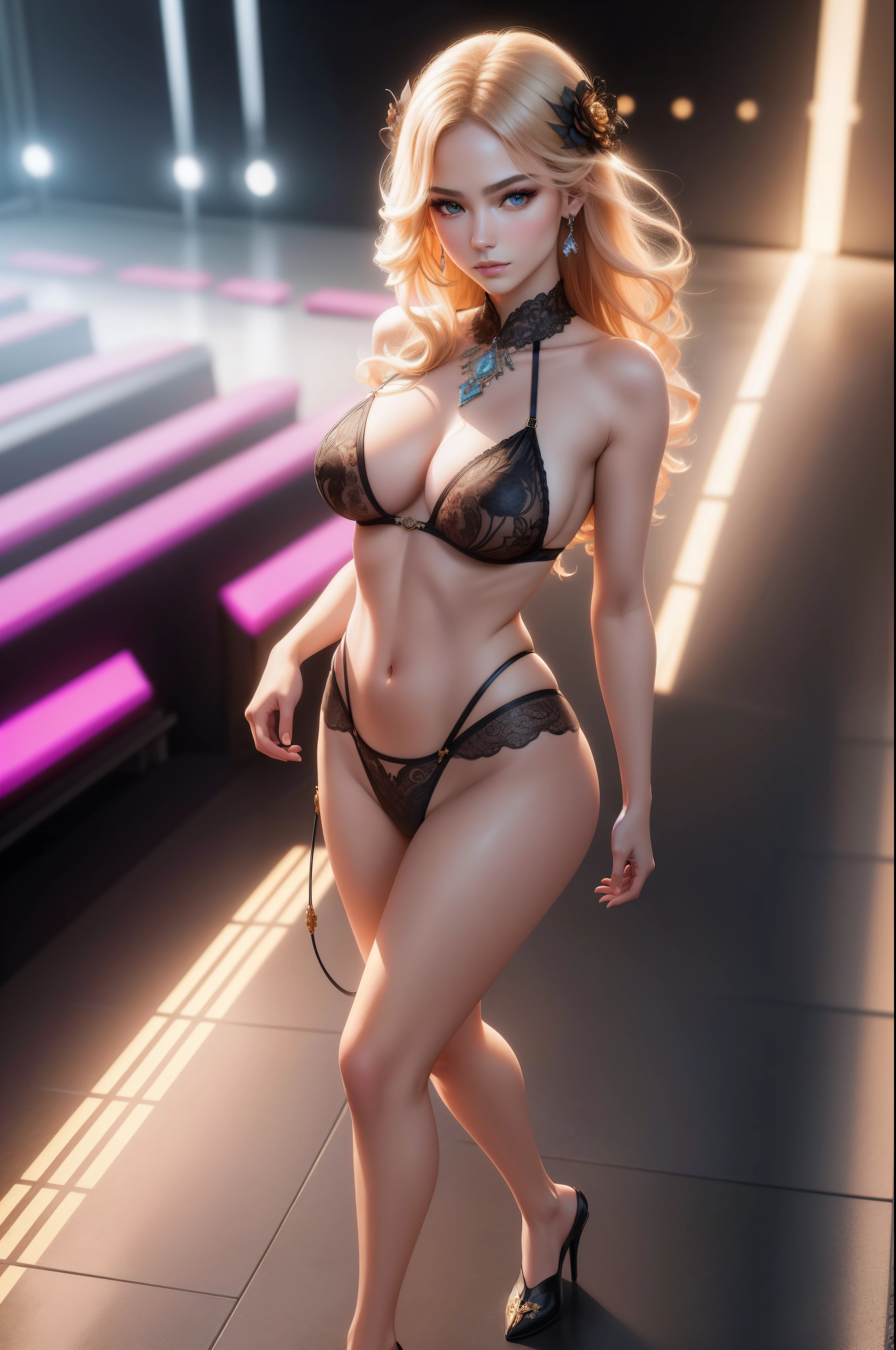 masutepiece,Best Quality,ultra-detailliert,hight resolution,hight resolution,4K,Portrait in 4K,8K,8K Portrait,Unity 8k壁纸,Highly detailed ajc,Realistic,Raw photo,Real person,a portrait photo of,Photorealistic,Shiny skin,Detailed skin,(((Dynamic Angle Full Body
Dynamic Angle Wide Shot
Dynamic Angle Close-up
Dynamic Angle Upper Body
Dynamic angle from above
and dynamic angles from below
))),{{{{Supermodel Audrey Marnay,{{{Height is 173cm}}},{{{Hair color is red}}},{{{Eye color is blue}}},{{{Face with a delicate and mysterious look、Reminiscent of fairies and small deer.}}},{{Characterized by high cheekbones}},(The style is{{{Slender and delicate}}}で),Versace(Versace)and Calvin Klein(CalvinKlein)and many other runways were washed away,Fashion sense is simple and elegant,Chanel(Chanel)He still appears on many shows as an exception.}}}},{{{{Photorealistic:1.4}}}}, Beautiful detailed, Highly detailed eyes and face, Beautiful detailed eyes, Ridiculous, Incredibly ridiculous, super detailed, High resolution, Highly detailed, of the highest quality, masutepiece, Illustration, Highly detailed, nffsw, unified, 8K Wallpaper, amazing, Fine detail, masutepiece, of the highest quality, Very detailed ticker unified 8K wallpaper, Face Light, Movie Lighting
,Bronze Bikini,Dynamic Pose (PAW Pose:0.5),Surreal female portrait, magic lights, 32K resolution, actionpose, realistic photo shot, Dynamic lighting, Art Station, Volume Lighting, Highly detailed face, Awarded, shadow
deep, Modest