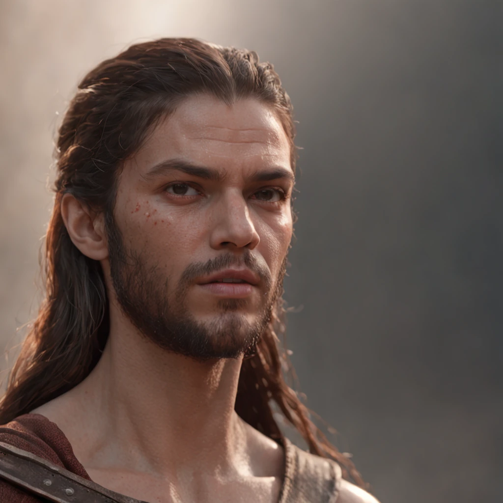 (Professional 3D rendering:1.3) de (Realistic:1.3) foto de arte mais bonita do mundo,soft features, Shining Female Heroes, agitated cabeçla, Focus-oriented camera((Rough epic hero fantasy muscular man wet hero angry look long hair short beard and fierce expression in dynamic pose, fantastic location, majestoso ambiente desordenado)), corpo inteiro 8k unidade render, action shot, poros da pele, very dark lighting, sombreamento pesado, circunstanciado, rosto detalhado, (Vibrando, fotografia realista, Realistic, Dramatic, Escuro, foco nítido, 8k), (Roupas de couro velhas danificadas pelo mau tempo:1.4), ((((Use peles)))), (intrincado:1.4), decadente, (altamente detalhado:1.4), Pintura digital, rendering by octane, art stations, conceito-arte, liso, foco nítido, illustration, germe da arte, (Loish:0.23), Wlop Ilya Kuvshinov, e greg rutkowski e alphonse mucha gracias, (global ilumination, studiolight, light volumetric), chuva forte, floating particles, patife, fantasia, Nosso, Corpo inteiroesbiano, ((Fundo escuro e antigo da cidade:1.3)),CGSesociedade,art stations
