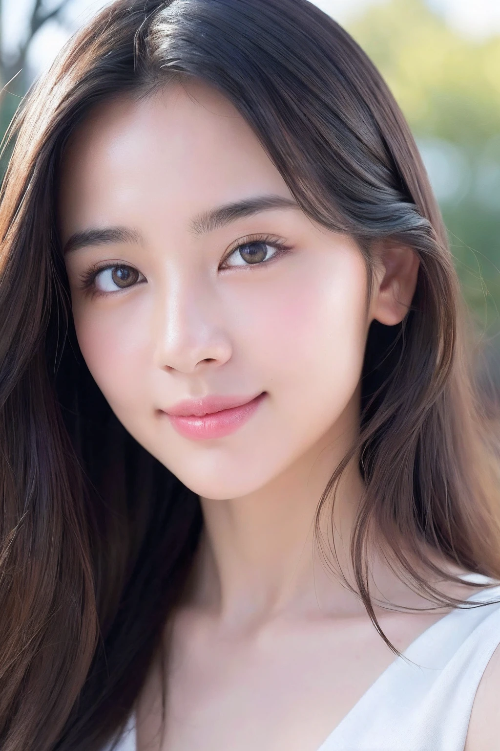 (8K、Raw photography、top-quality、masuter piece:1.2)、ultra-detailliert、ultra res、(realisitic、rialistic photo:1.37)、portlate、high-definition RAW color photography、Professional Photography、highly detailed and beautiful、ighly detailed、8K Picture Wallpaper、amazing detailed、huge filesize、Official art、Highly detailed CG Unity 8K wallpaper Highly detailed woman、madame、40 year old woman with a handsome face, very fine eyes、highlydetailed skin、extremely detailed fingers、highly detailed nose、very detailed detailed mouth、Perfect Anatomy、细致背景、Detailed clothing、de pele branca、glistning skin、Glamorous Boti、Colossal tits、A dark-haired、Semi-long、A smile、Lifelike face、Delicate eyes、Sauce order、Looking at the camera、cowboy shot、front facing、standing athletic pose、动态照明