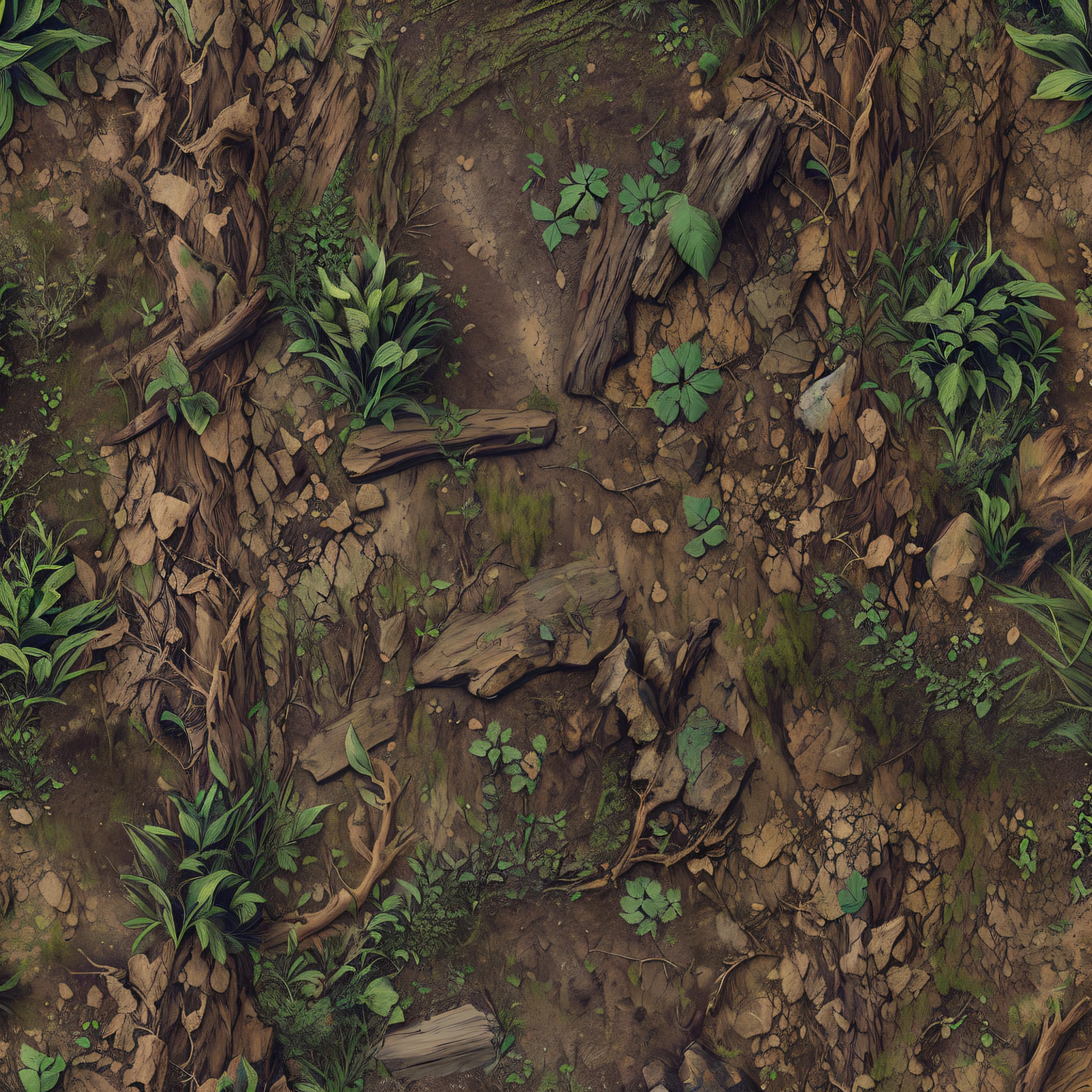 There is a very large amount of dirt and stones on the ground, textura da selva profunda, terreno muito detalhado, forest floor, Textura Megascans, sujeira realista, textura da sujeira, Looking at the forest floor, terreno detalhado, Textura fotorrealista, textura sem costura, realistic wooden swamp, HD textura detalhada, tileable texture, fundo do espinho. d&d