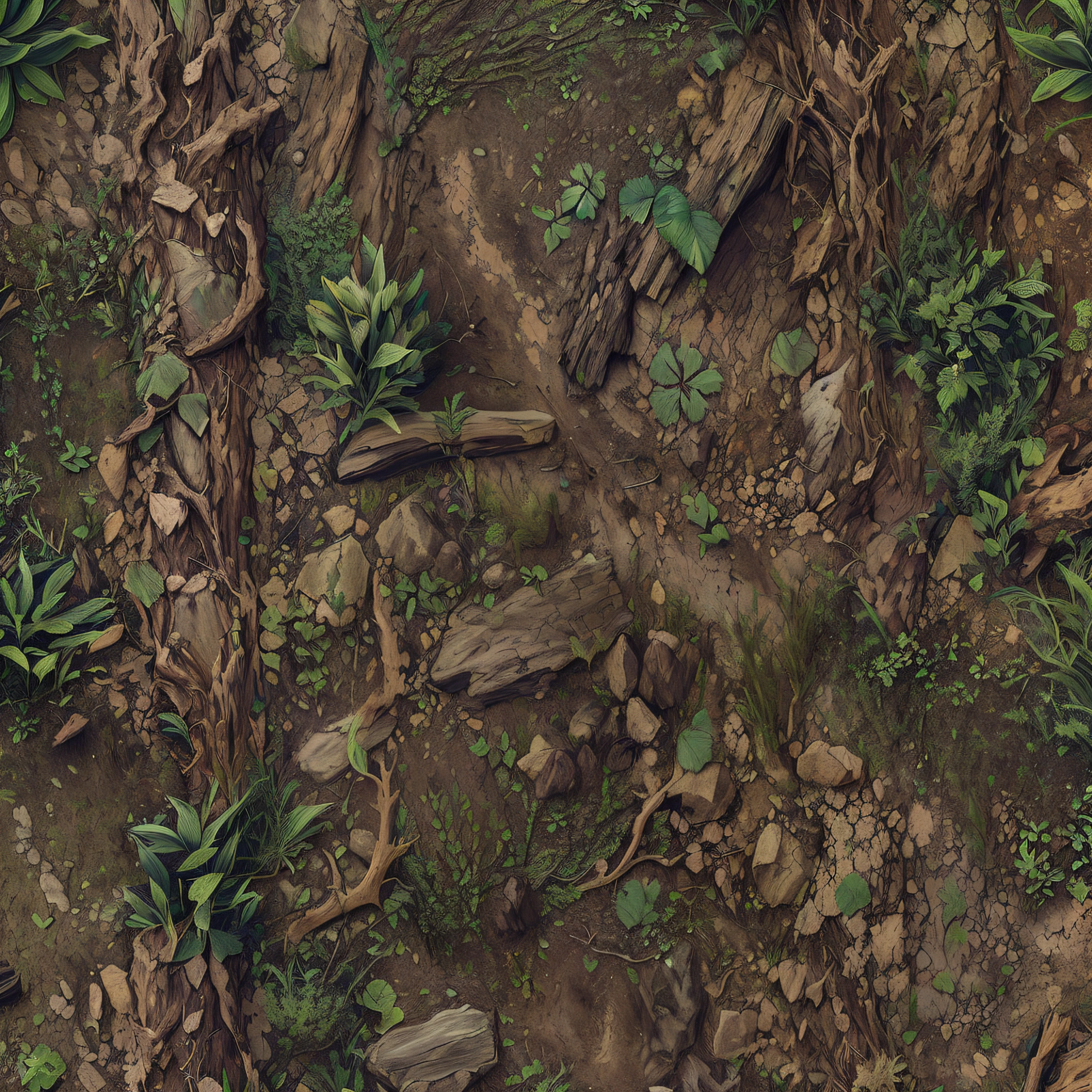 There is a very large amount of dirt and stones on the ground, textura da selva profunda, terreno muito detalhado, forest floor, Textura Megascans, sujeira realista, textura da sujeira, Looking at the forest floor, terreno detalhado, Textura fotorrealista, textura sem costura, realistic wooden swamp, HD textura detalhada, tileable texture, fundo do espinho. d&d