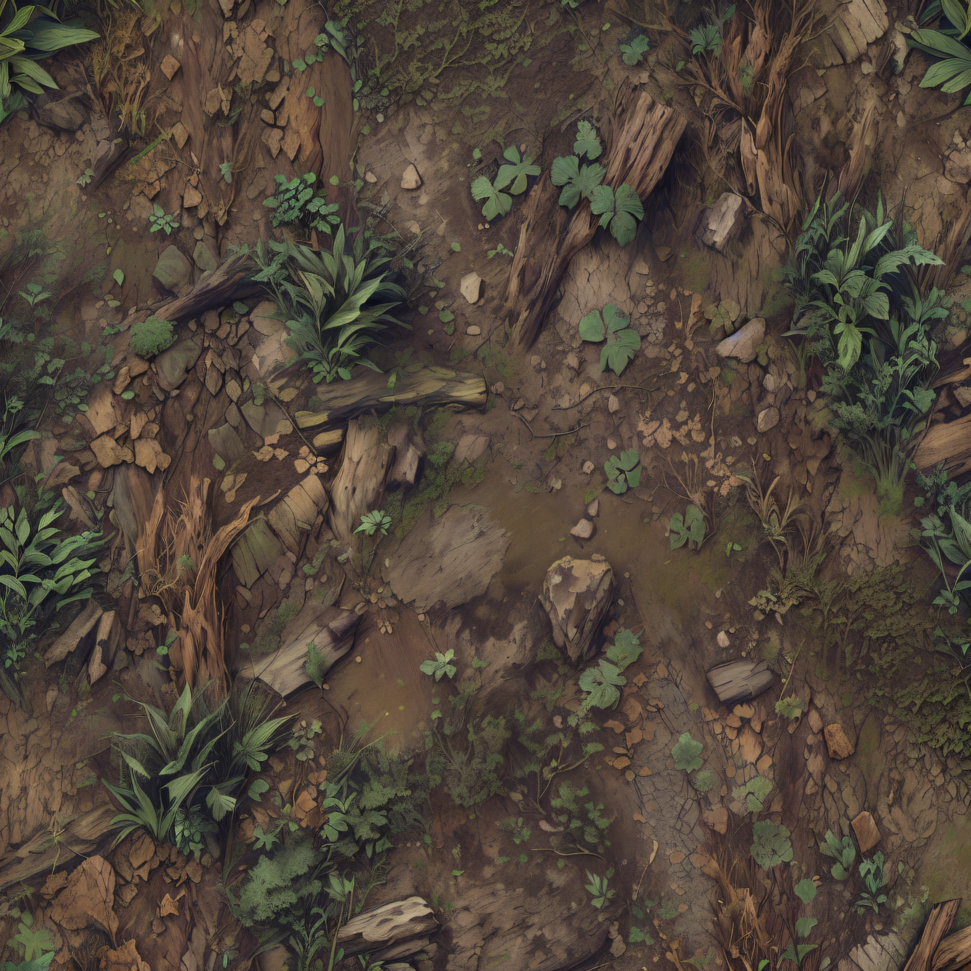 There is a very large amount of dirt and stones on the ground, textura da selva profunda, terreno muito detalhado, forest floor, Textura Megascans, sujeira realista, textura da sujeira, Looking at the forest floor, terreno detalhado, Textura fotorrealista, textura sem costura, realistic wooden swamp, HD textura detalhada, tileable texture, fundo do espinho. d&d