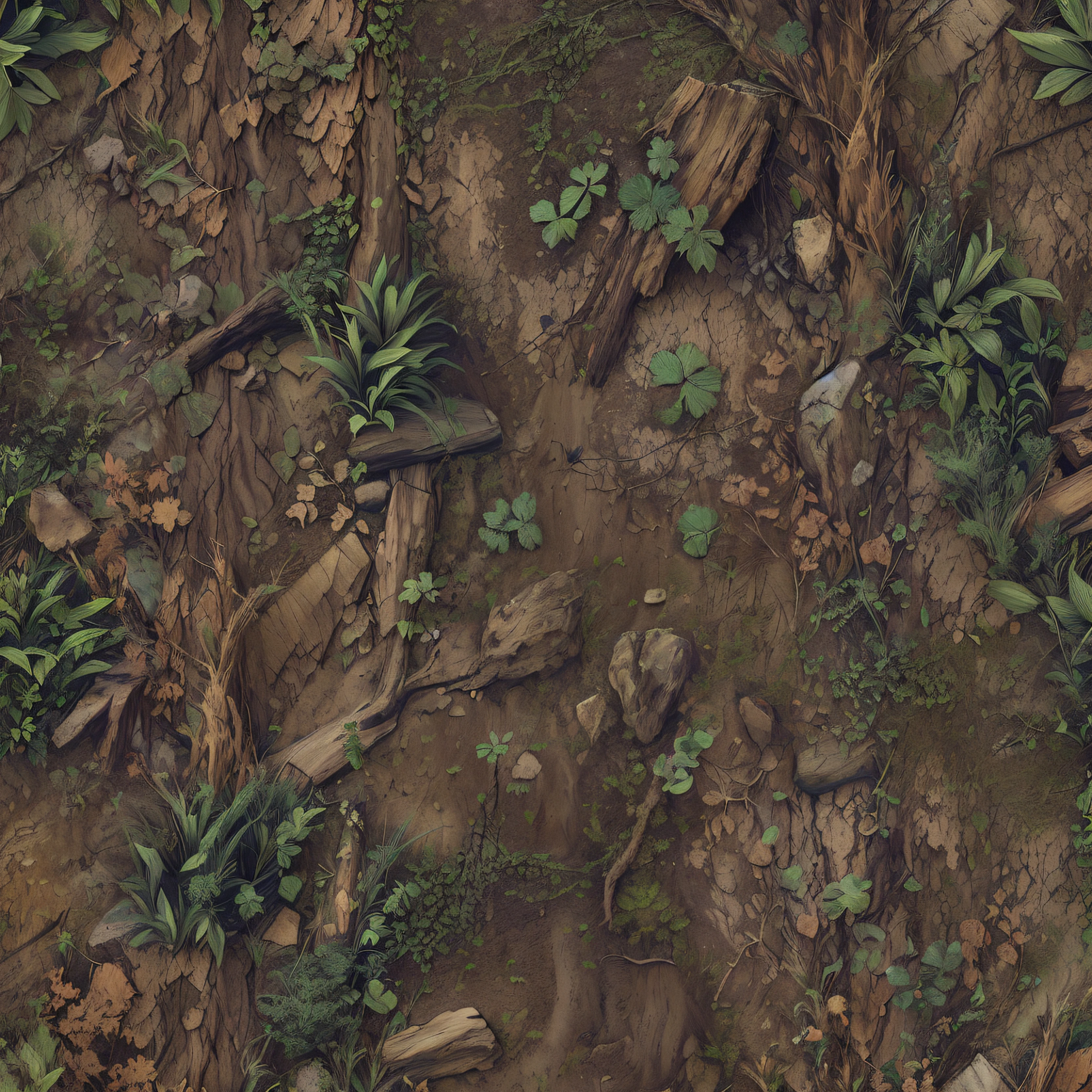 There is a very large amount of dirt and stones on the ground, textura da selva profunda, terreno muito detalhado, forest floor, Textura Megascans, sujeira realista, textura da sujeira, Looking at the forest floor, terreno detalhado, Textura fotorrealista, textura sem costura, realistic wooden swamp, HD textura detalhada, tileable texture, fundo do espinho. d&d