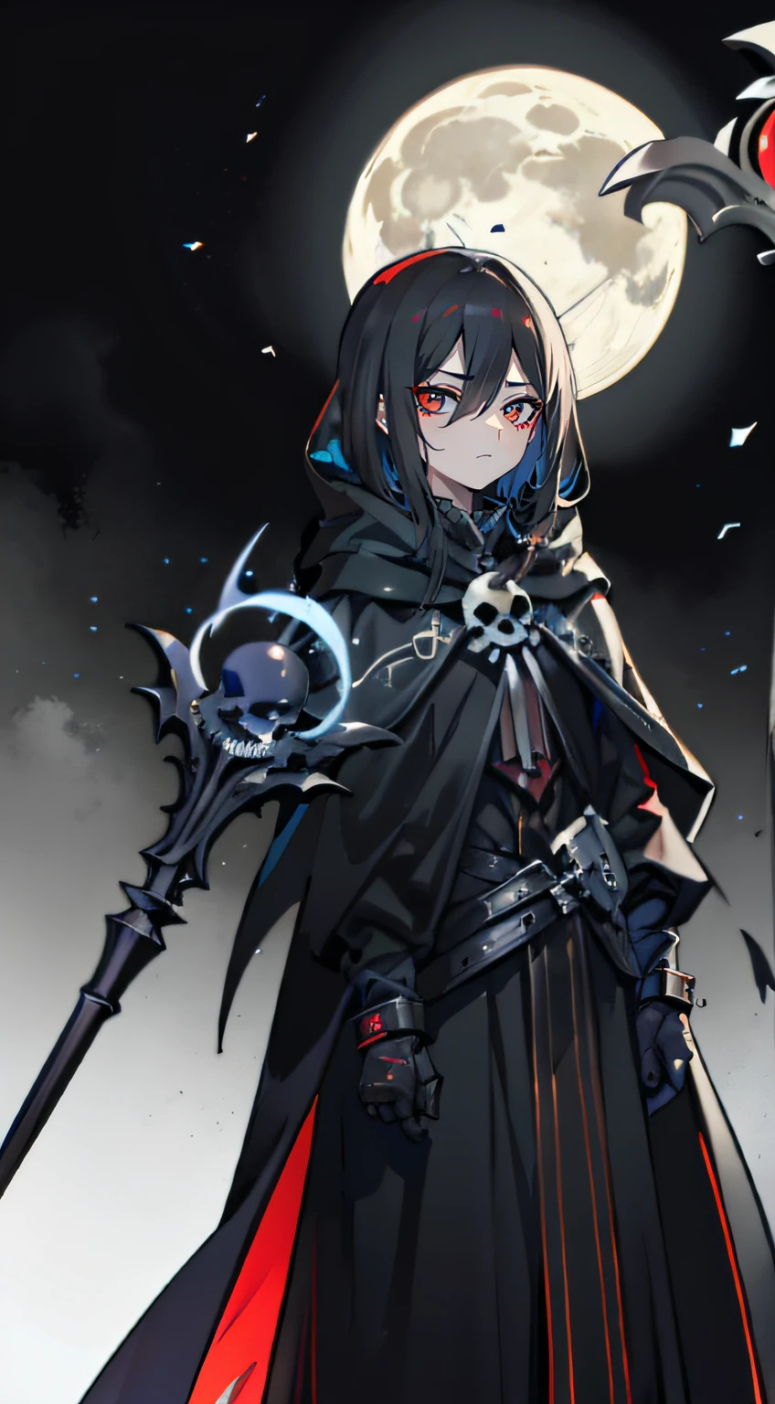 Black eyes，loftily，Pride in arrogance，defiance